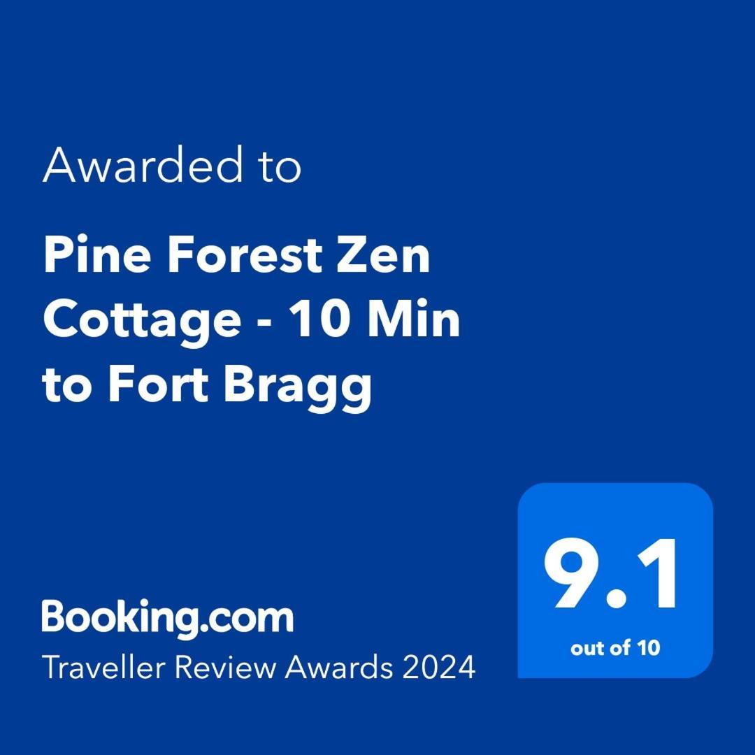 Pine Forest Zen Cottage - 10 Min To Fort Bragg Fayetteville Eksteriør bilde